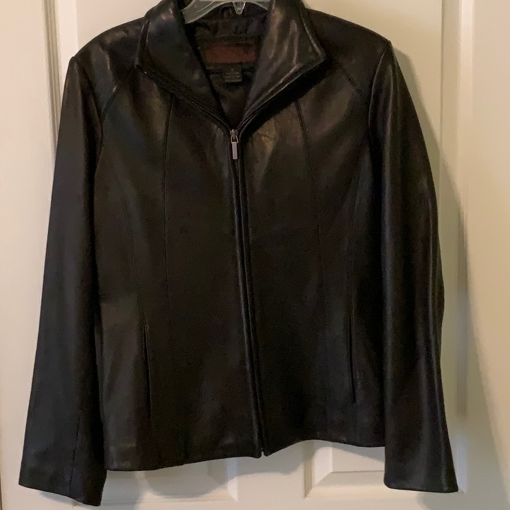 Siena Black Leather Jacket